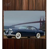 Металлическая табличка Bentley S1 Continental Sports Saloon by Mulliner 034